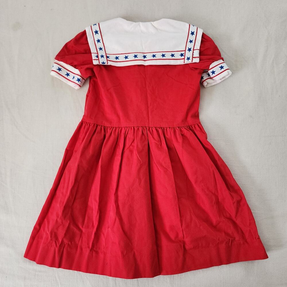 Vintage Chocolate Soup Sailor Dress kids 6/7 - Picture 7 of 7